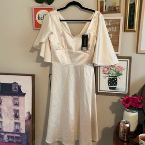 NWT ivory dress